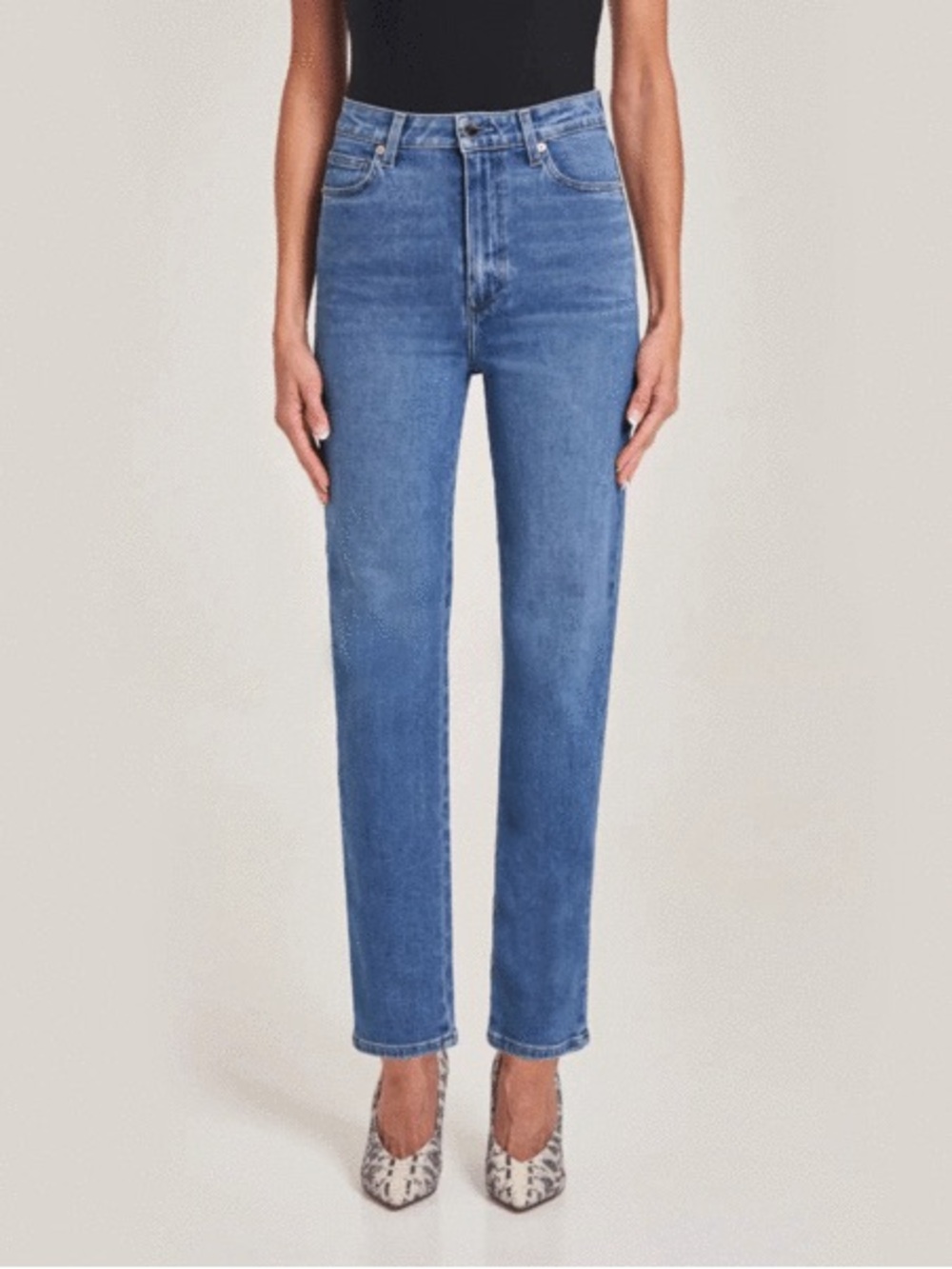 Le Jean Sabine Ankle Straight Jean sz 29